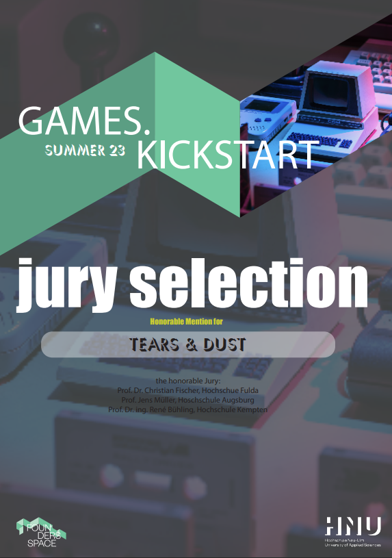 Kickstart certificate for Tears and Dust